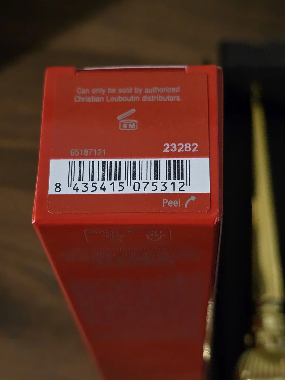 Christian Louboutin Tape À L'Oeil Metallic Fluid Eyeshadow Topaze 590 7ml NIB